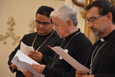 El arzobispo de Madrid junto con otros líderes religiosos