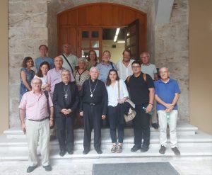 Encuentro con el arzobispo de Valladolid
