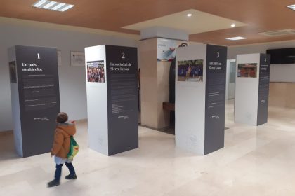 Exposición sobre Sierra Leona en el Colegio Agustiniano